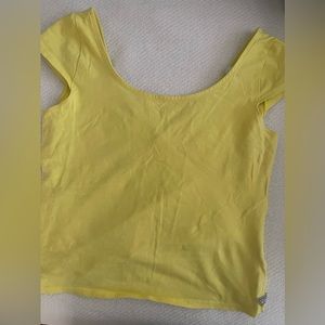 Vintage Guess yellow top